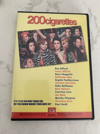 200 Cigarettes Rare Oop Dvd
