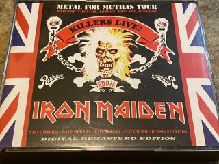 Iron Maiden Rare Live 2 Cd Set " Killers Live "