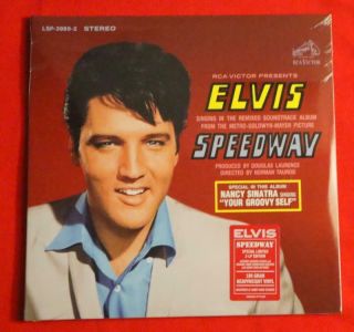 Elvis " Speedway " Rare Ftd Lp 2016 Huge Value Perfect W/sticker