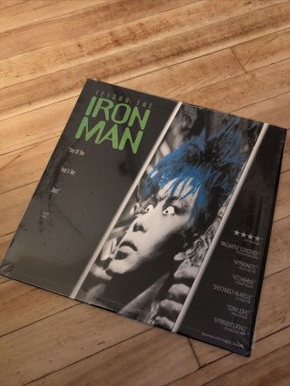 Tetsuo: The Iron Man Laserdisc Shinya Tsukamoto Clv/cav Rare