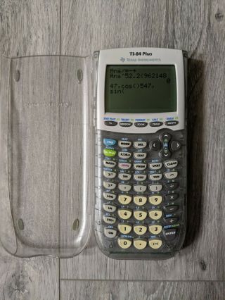 Texas Instruments Ti - 84 Plus Graphing Calculator - Rare Translucent