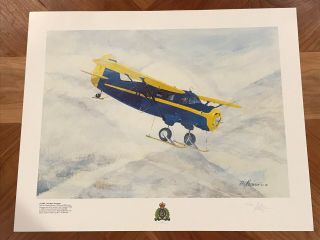 RCMP Art Prints (6) Aircraft series Rare Police NWMP RNWMP 2