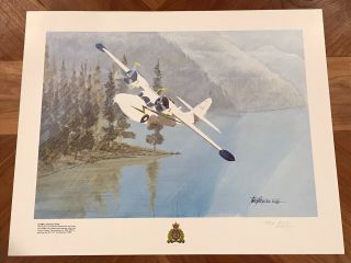 RCMP Art Prints (6) Aircraft series Rare Police NWMP RNWMP 3