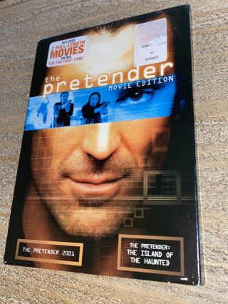 The Pretender Movie Edition Dvd Two Movies 2001 & Island Of The Haunted Rare Oop