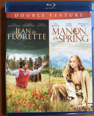 Jean De Florette / Manon Of The Spring Blu - Ray 2 - Disc Set Shout Factory Rare Oop
