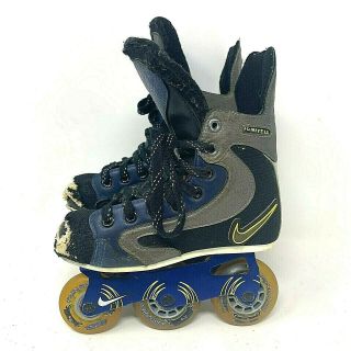 Nike Ignite Lx Inline Roller Hockey Skates Blades Sz 13ee Kids Youth Jr Rare
