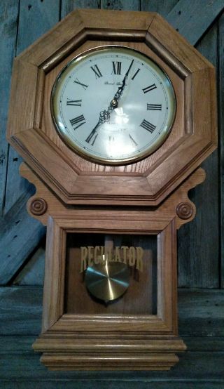 Daniel Dakota Quartz Wall Clock - Westminster Chime Rare Style Read 26 "