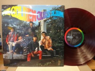 The Golden Cups / Album,  Rare Japan Orig.  1968 Lp Red Wax Pokora Psych Ex