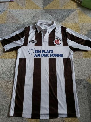St Pauli Home Shirt 2011/12 Small Mens Rare German Football Shirt Jersey