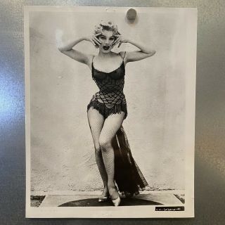 Rare 1956 Photo Marilyn Monroe Classic Shot In Lingerie Showing Curves