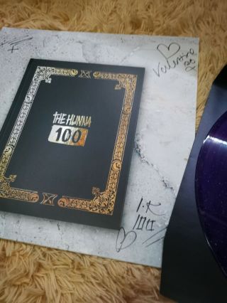 The Hunna - 100 Hand Signed Purple Sparkle Vinyl Lp Rare Limited Edition