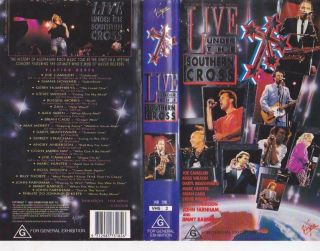 Live Under The Southern Cross Vhs Pal A Rare Find