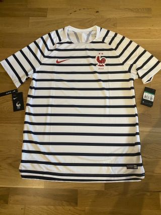 Rare France National Team Player Issue Training Shirt World Cup 2018 Xl Bnwt