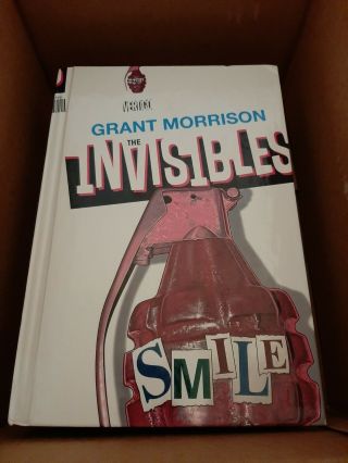 The Invisibles Omnibus 2012,  Hardcover,  Rare Grant Morrison W/ Alternative Cover
