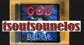 God Believe Mega Rare Uk Private Heavy Metal Indie Mcd 1993 Limited Edition