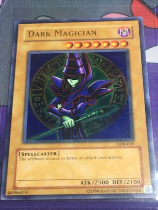 Yugioh Dark Magician Lob - 005 Ultra Rare Psa 10?