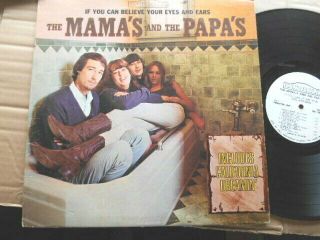 Mamas And The Papas You Can Believe Your Eyes & Ears Lp Vinyl Promo Rare 1966