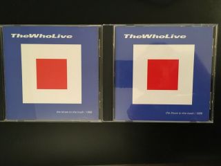 Vintage The Who 2 Cd Blues To The Bush Live 1999 Rare Music Maker
