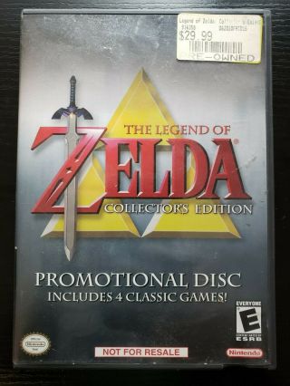 The Legend Of Zelda: Collectors Edition For The Gamecube | Rare Game