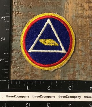 Ww2 Us Army Armored Division Patch Tank Rare