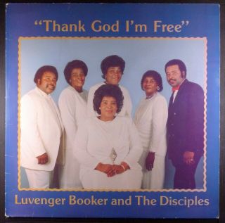 Luvenger Booker & The Disciples Lp Rare Private Gospel Funk Modern 