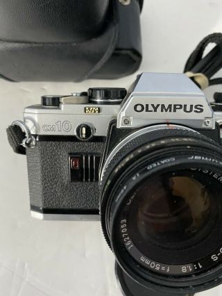 Olympus OM - 10 w Olympus 1:1.  8 / 50 mm Lens F.  Zuiko & Great RARE 3