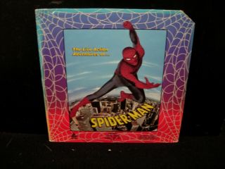 The Spider - Man (1977) Tv Series Rare Laserdisc