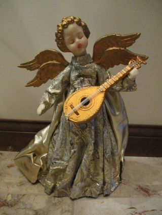 Vintage Koestel Angel Christmas Rare Giant W/wax Wings