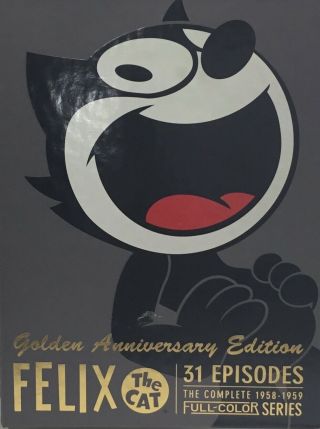 Felix The Cat Golden Anniversary Edition 1958 - 1959 Dvd,  2007,  2 - Disc Set Rare
