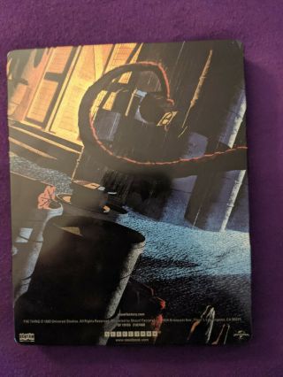 The Thing - Limited Edition Steelbook (Blu - ray,  2018) Scream factory Rare OOP 2