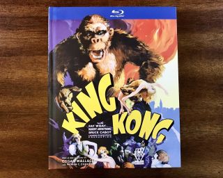 King Kong 1933 (blu - Ray) Rare Oop Digibook ✨exquisite In Condition✨