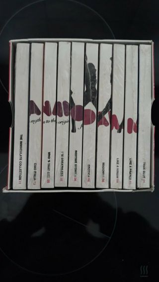 Madonna Extremely Rare Official Greek Promo Limited Edition Box Set