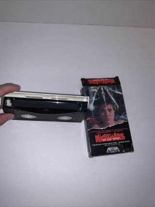 A Nightmare On Elm Street - Beta Betamax Tape Not Vhs Rare Media