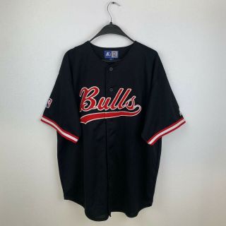 Rare Vintage 90s Chicago Bulls Nba Basketball Jersey Men’s Starter Usa Size Xl