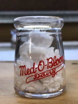 Med - O - Bloom Dairy Personal Creamer Kokomo Indiana Milk Rare