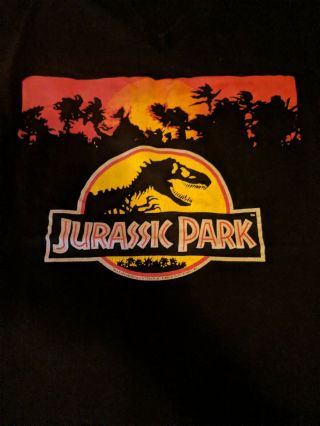 Rare Vintage 1992 Jurassic Park T Shirt Yr Before Release