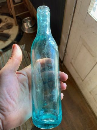Very Rare T.  E.  McLaughlin Bottle Lynchburg (Soda,  Pepsi,  Coca Cola,  Blue) 3