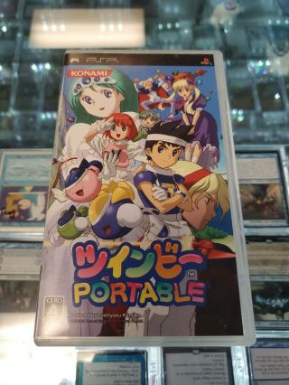 Psp Twinbee Portable Japan Import Region Pre - Owned Rare