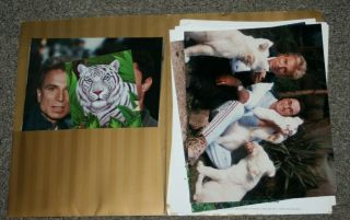 Siegfried And Roy Miarage Las Vegas Press Kit With Photos Rare One Of A Kind
