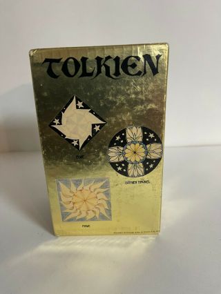 J.  R.  R.  Tolkien Gold Box Set 1973 Rare Books Hobbit Lord Of The Rings Trilogy