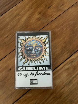 Sublime 40 Oz To Freedom Cassette Rare