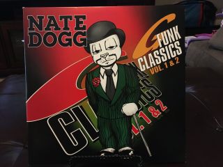 Nate Dogg - G Funk Classics: Vols.  1 & 2,  Double Lp Vinyl,  Gatefold,  Rare)