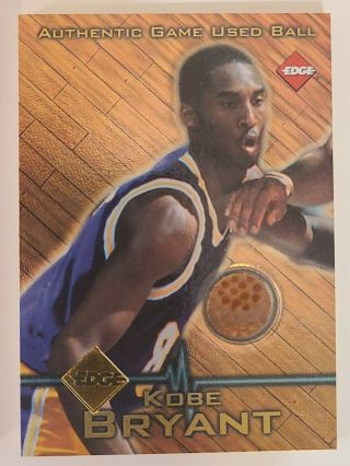 1997 - 98 Edge Authentic Game Ball Kobe Bryant - Complete 5 Card Set Rare