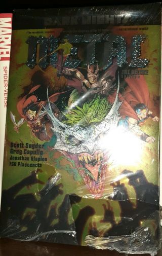 Dark Knights Metal The Deluxe Edition Hardcover Rare Oop Htf Hc Batman