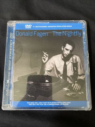 " The Nightfly " - - Donald Fagen Dvd Audio 5.  1 Multichannel Advanced Res.  Music Rare