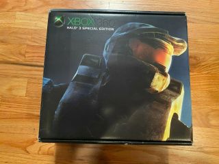 Box Only Xbox 360 Halo 3 Special Edition Rare Box Only