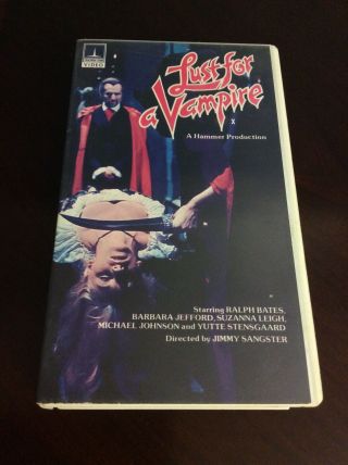 Lust For A Vampire 1974 (vhs Thorn Emi) Hammer Vampire Horror Very Rare Htf Vg