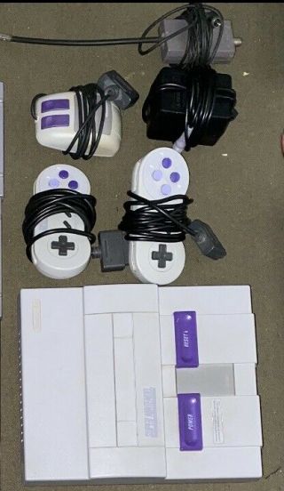 Rare Nintendo : Classic Edition.  Controllers,  Cords,  And Mouse.  Authentic