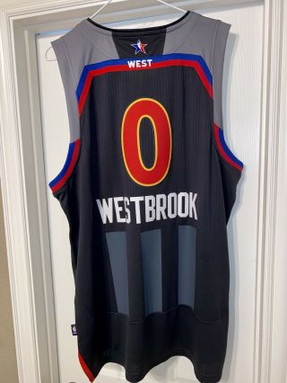 Adidas Russell Westbrook All Star Jersey 2017 Swingman Size XL Rare $120,  NOLA 2