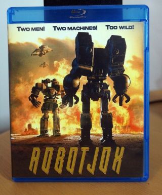 Robot Jox (blu - Ray Disc,  Scream Factory 2015) Oop Rare Great Shape